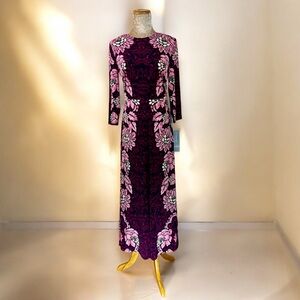 Stretch Midi jersey dress by London Times. Sz. 6 NWT